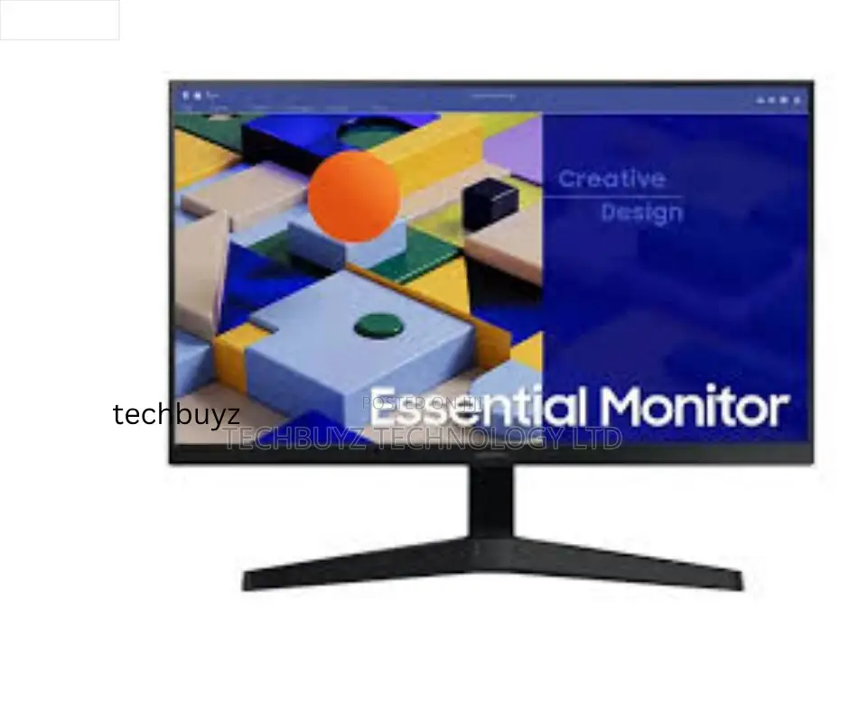 Samsung Essential Monitor 27" Fhd Monitor:Vga,Hdmi 1.4 -ls27c310eamxue