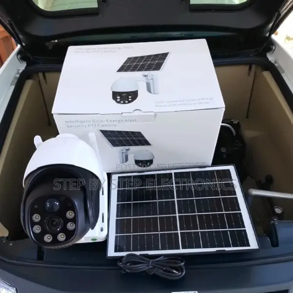4g Smart Solar PTZ Camera 3mp Hd Ai Motion Detect Full Color Vision