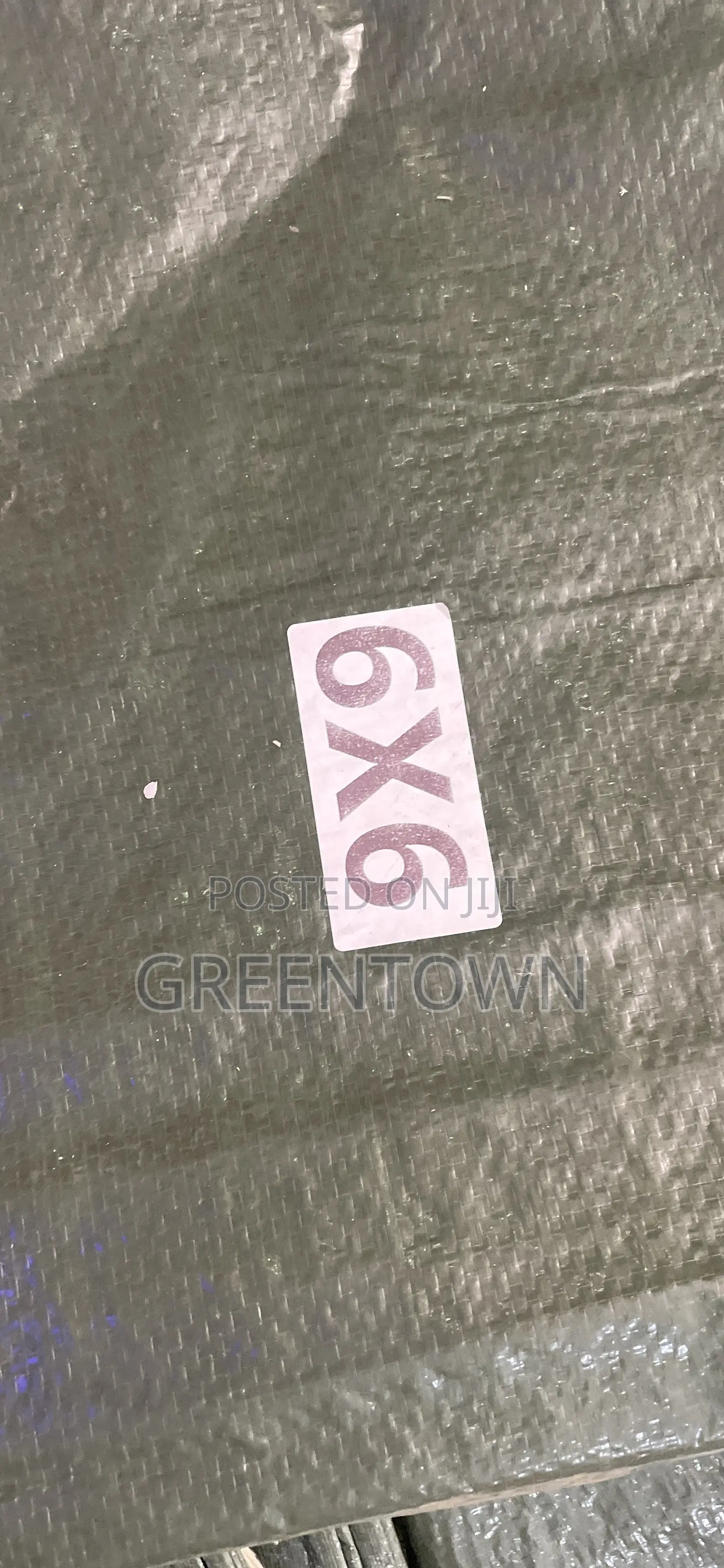 Tarpaulin (6m by 6m) Hema Ya Kuanika Mahindi
