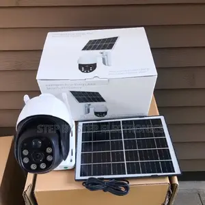 4g PTZ Smart Solar Camera 3mp Hd Full Color Night Vision and Audio