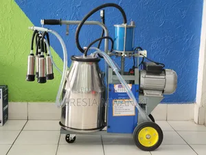 Electric Milking Machine, Single Bucket
