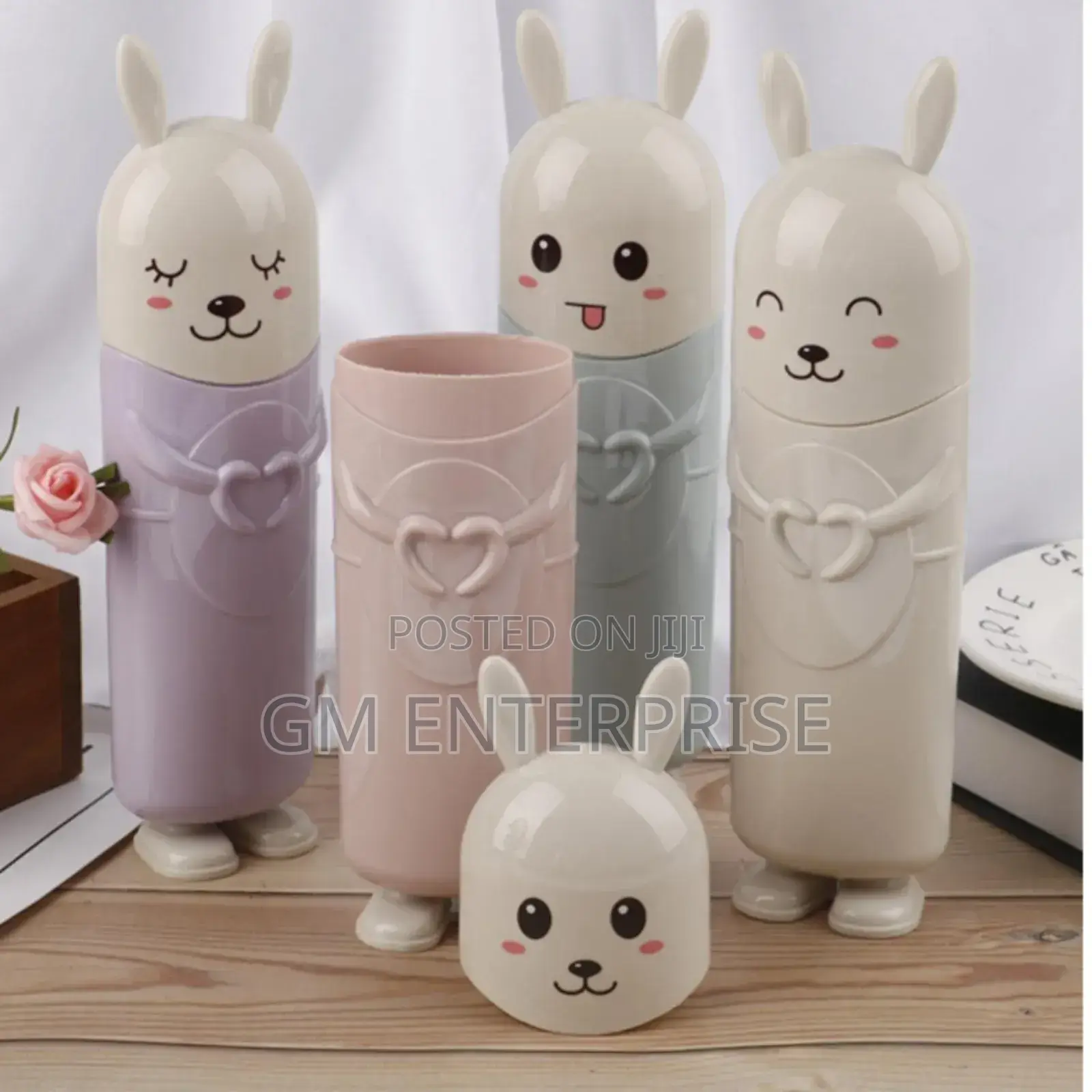 Cartoon Rabbit Toothbrush Holder