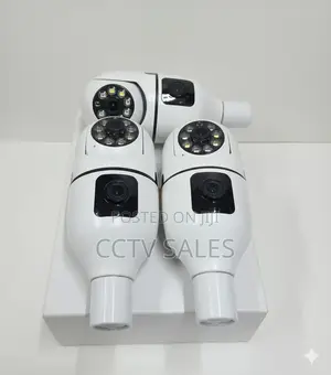V380 Pro Dual Lens Nanny Camera Bulb Camera