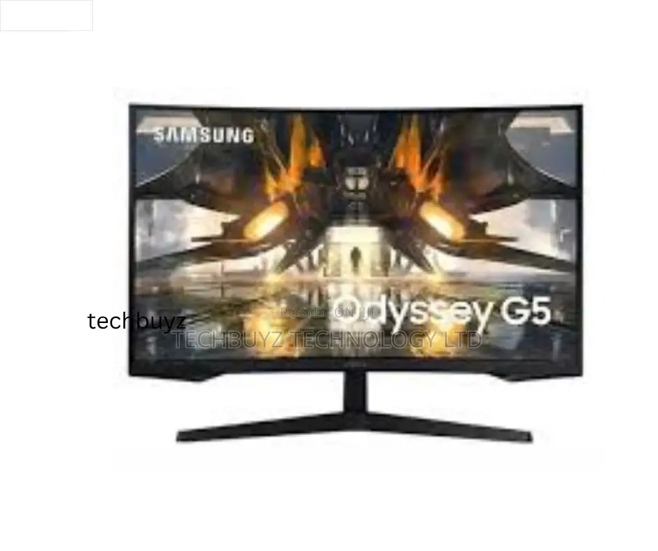 Samsung G55c 27" QHD Curved Gaming Monitor, 2560x1440ls27cg552emxue