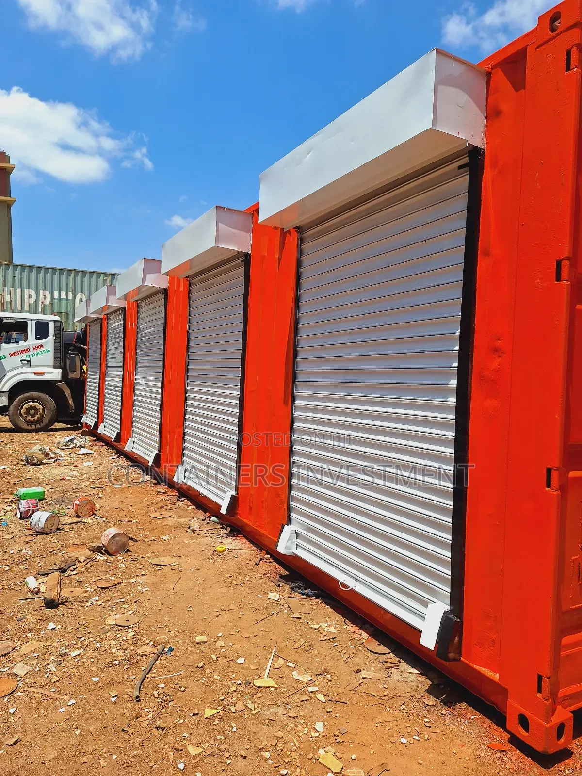 40ft Container Stalls Available- Ready Or Place Order.