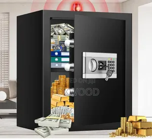Electronic Storage Boxes With Combination Lock And Spare Keys,