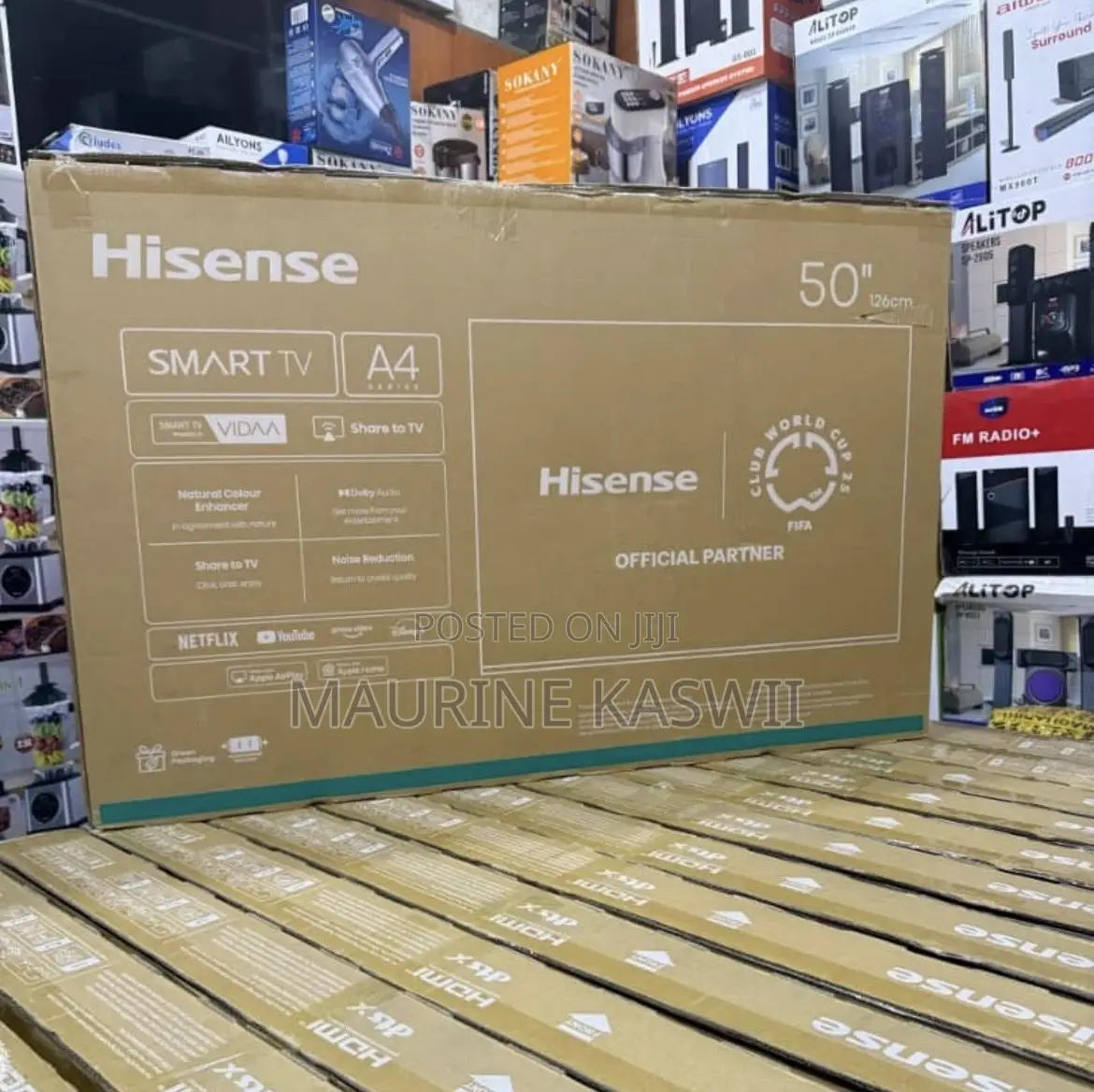 Hisense 50” A4 Smart Tv