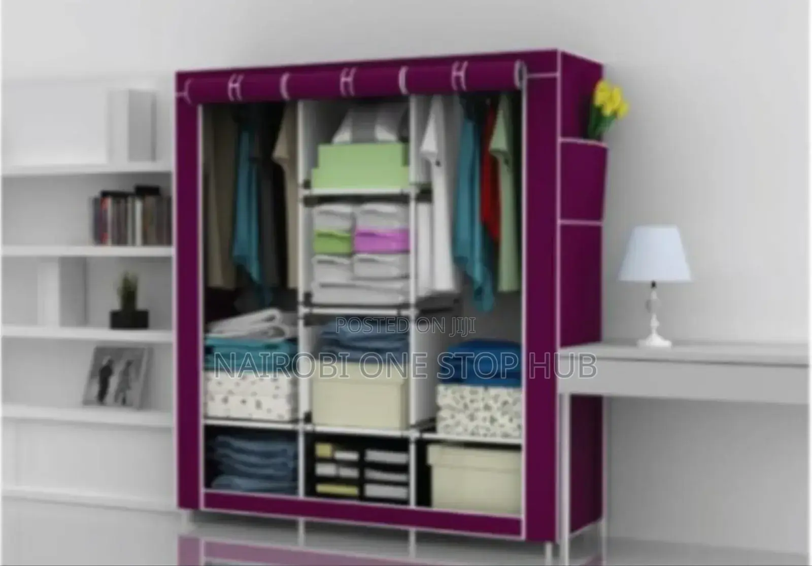 Modern Metallic Wardrobe