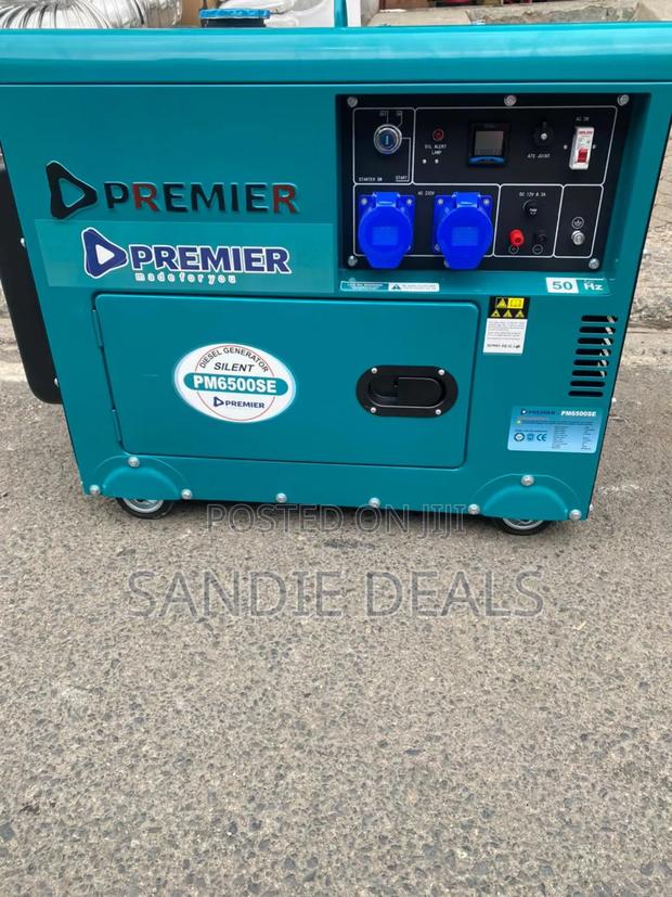 Silent Diesel Generator - main view