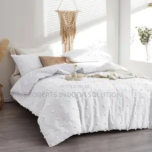 Plush Elegance Tufteddot McRofiber Duvet Cover Set 6/6