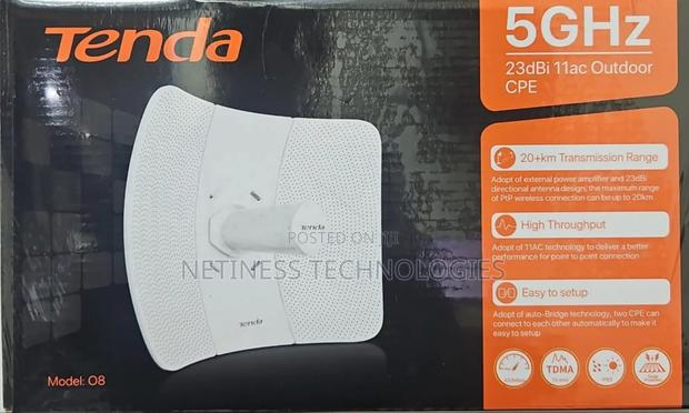 Tenda 08 Receiver - main view