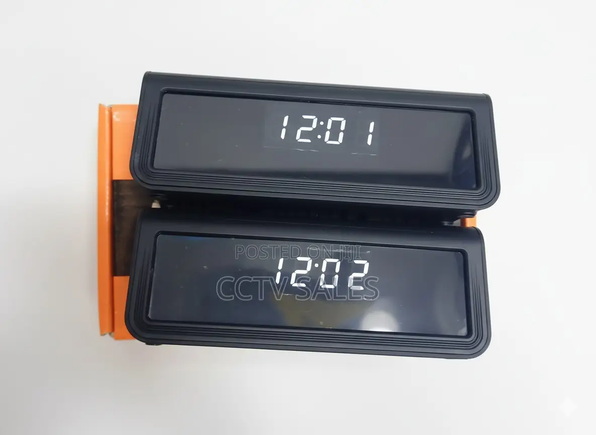 Table Ir Night Vision Wifi Clock Camera