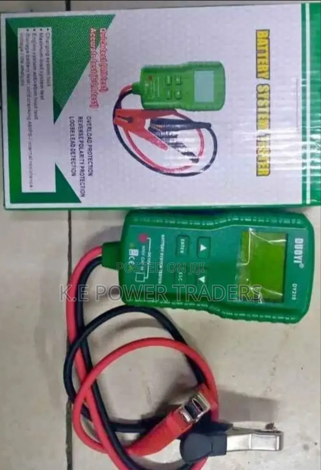 Battery Tester Green