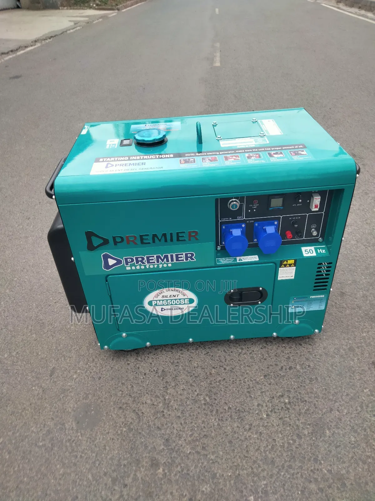 6.5kva Silent Generator(Premier)