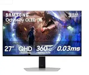 Samsung G60sd 27" QHD Oled Gaming Monitor, 2560x1440, 16:9, 360hz