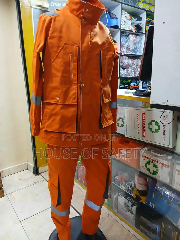 Grey Reflectors and Orange Fabric - main view