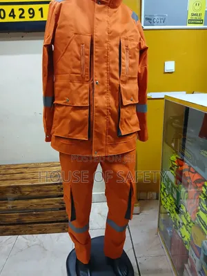 Grey Reflectors and Orange Fabric