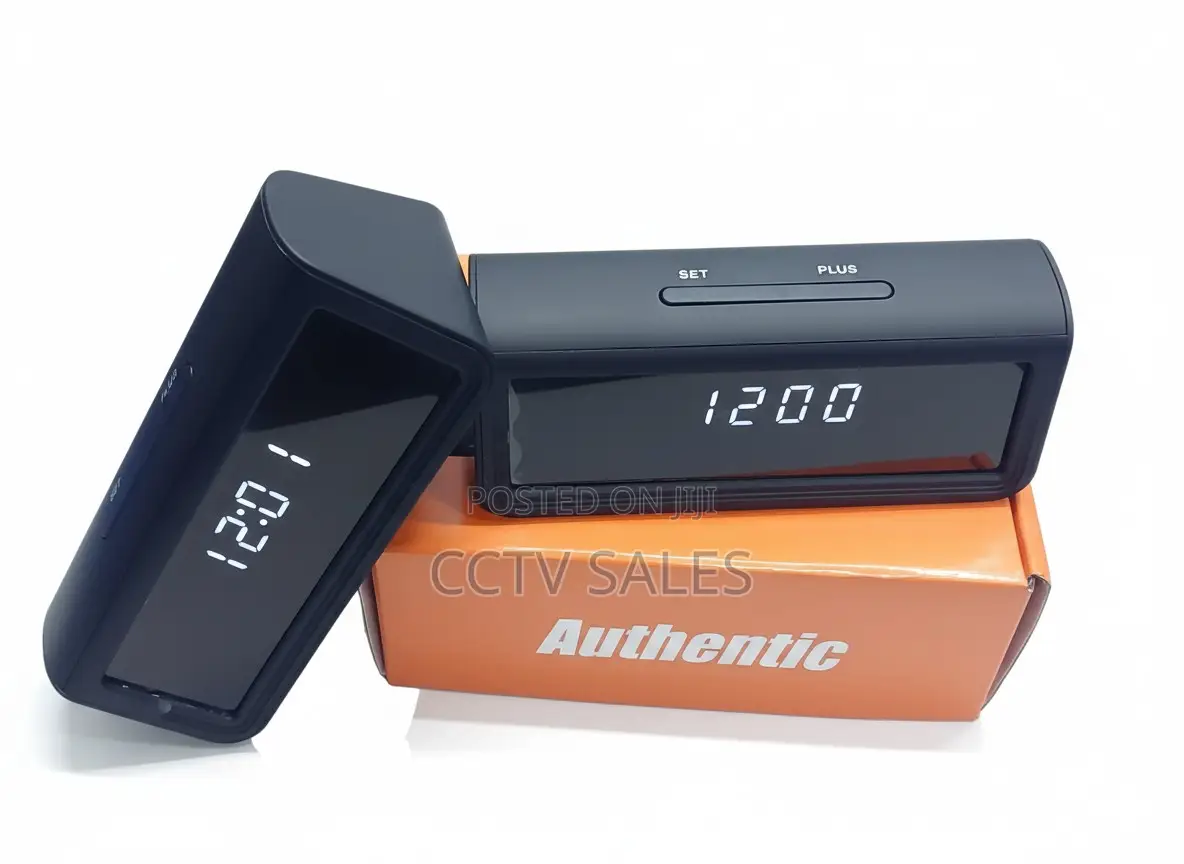 New,Table Clock Wifi Camera With Portable and Easy to Move Around