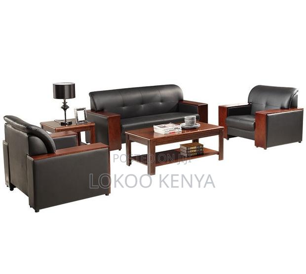 Office Sofas; 5 Seater Executive Imported Modular Waiting Sofas - thumbnail 6