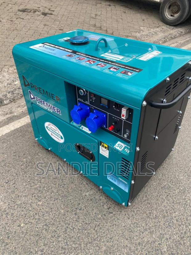 Silent Backup Generator - main view