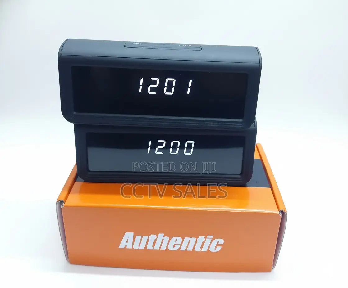 Brand Table Clock Wifi Camera Motion Detection Video Recording
