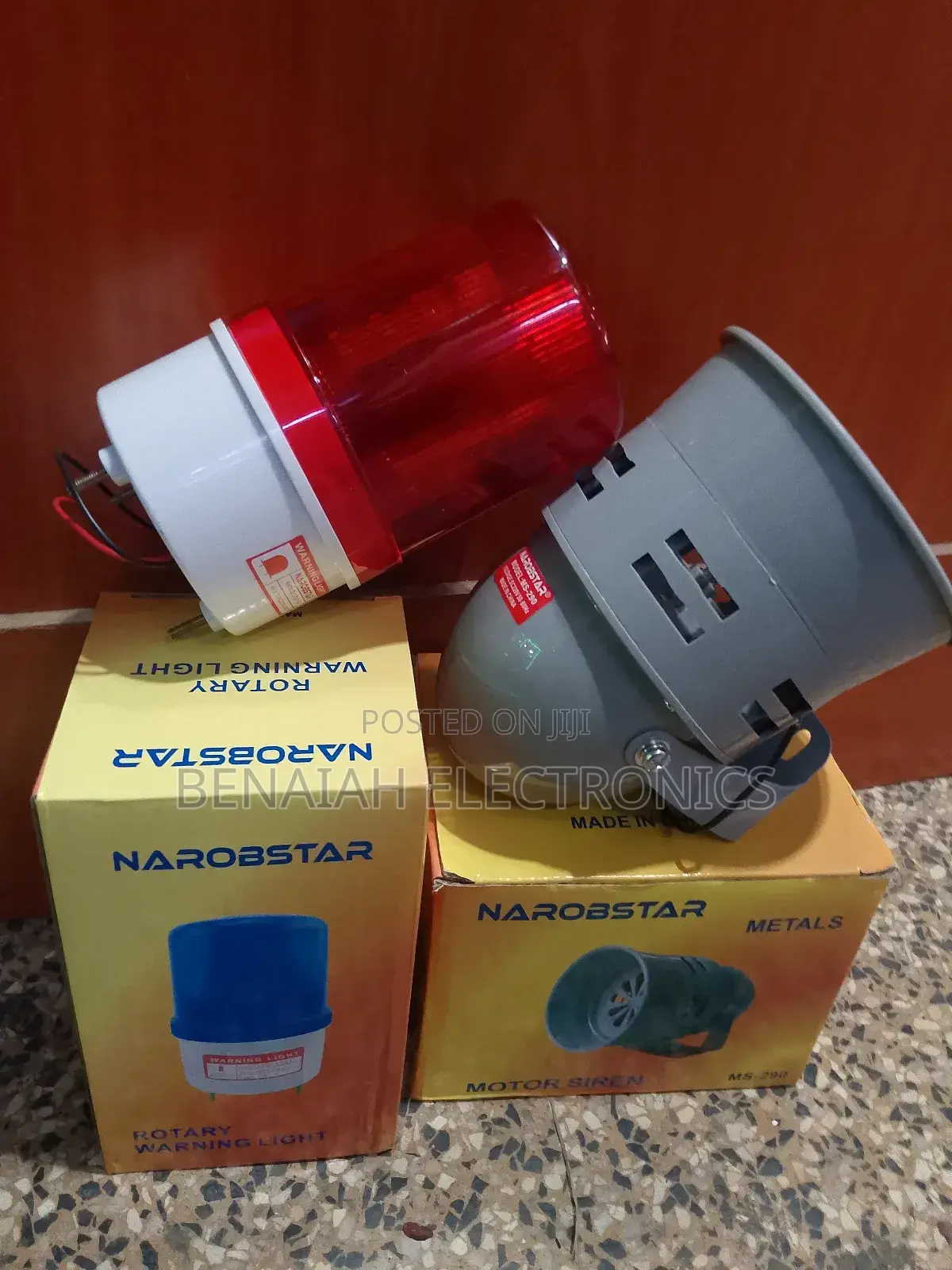 Motor Siren and Warning Light Ms-290