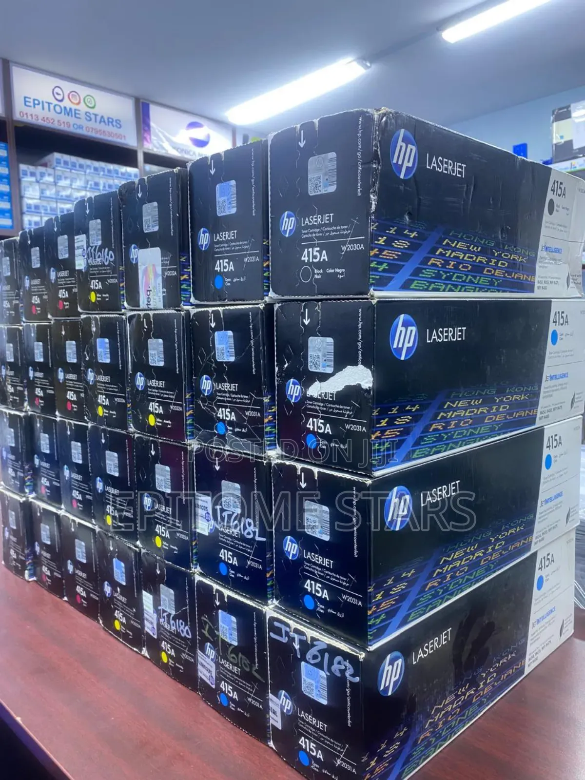 Hp Color Laserjet Pro M454dn Toner Hp 415a Yield Above 2,399 Copies
