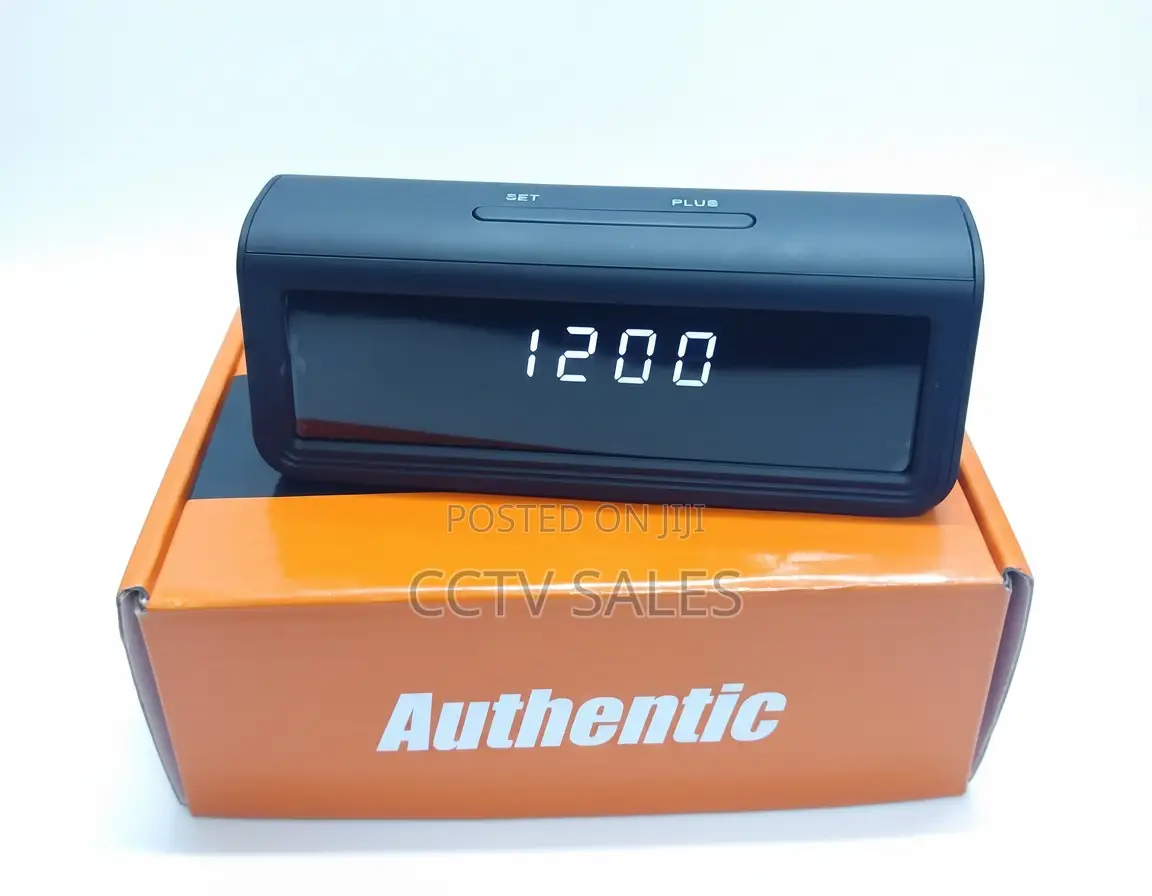 Clock Wifi Camera Hidden Spy Table Clock Camera