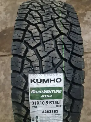 31x10.50r15 Khumo Tyres (All Terrrain)