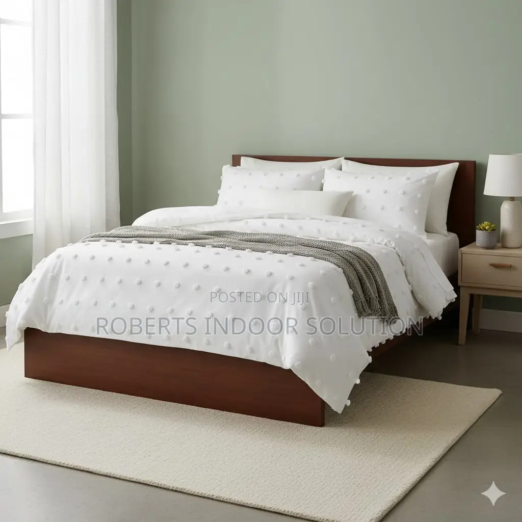 Luxe Haven Ufted Dot Microfiber Duvet Cover Set