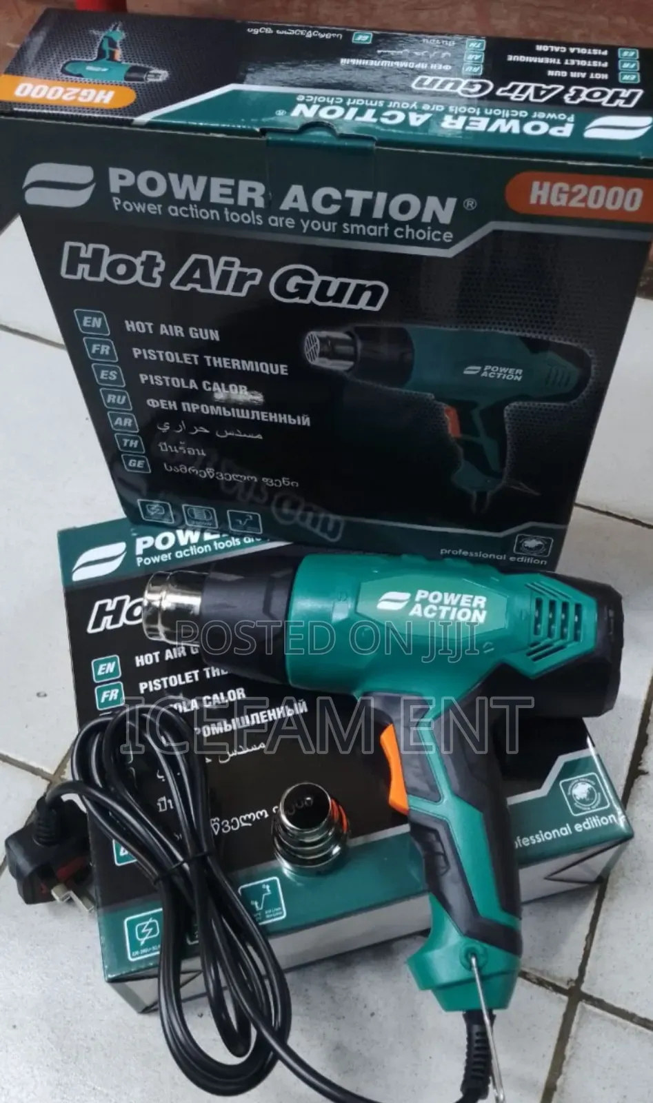 Power Action Heat Gun/2000w Heat Gun