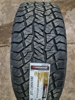 265 /65 R17 Hankook Tyres (All Terrrain)
