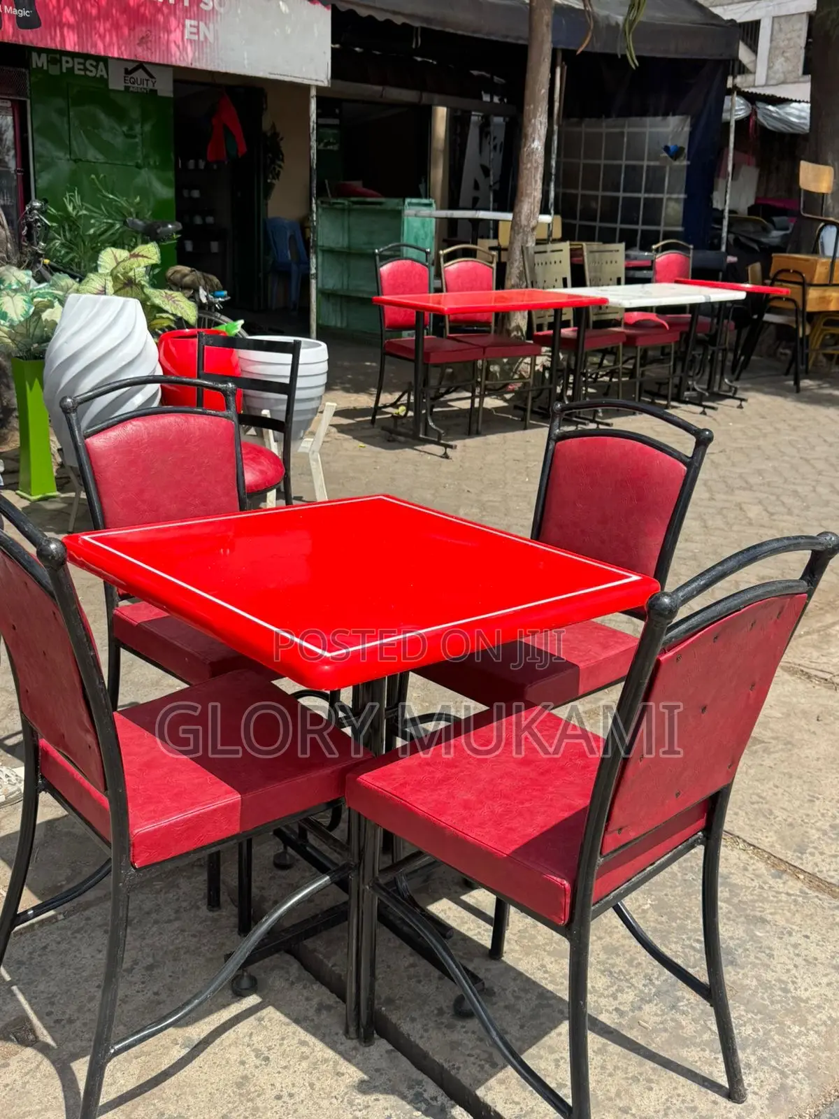 Restaurant And Bar Chairs Set