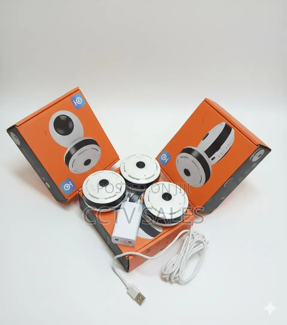 Brand New V380 Fish Eye Indoor Nanny Camera