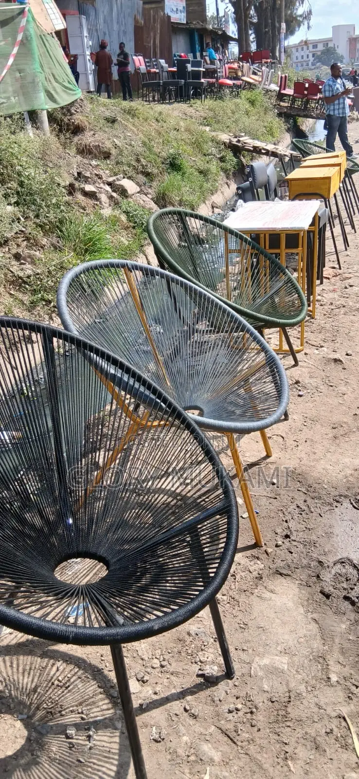 Balcony Woven Chairs