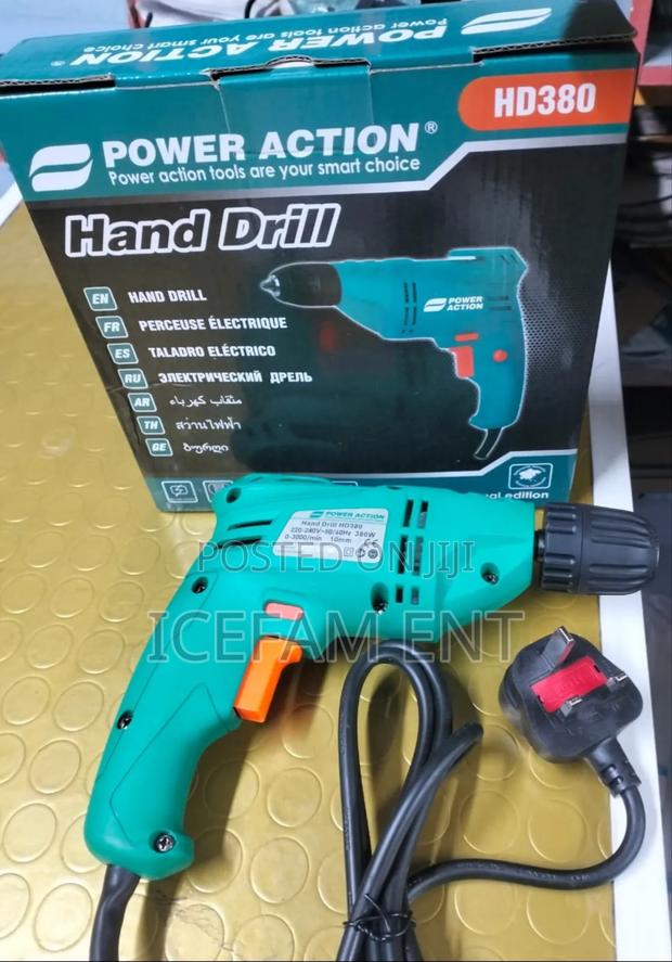 Power Action 10mm Drill/380w Drill.Machine