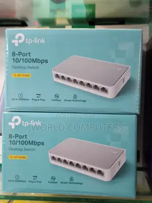 Tl-Sf1008d 8-Port 10/100mbps Desktop Switch