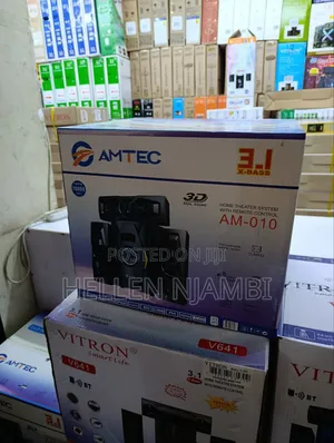 Amtec Am-010 Home Theater System With Remote Control