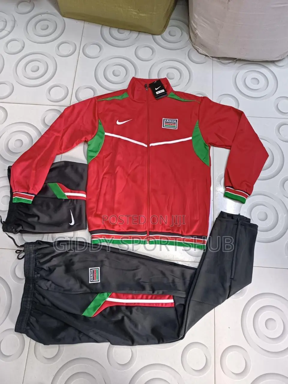 Kenyan National Team-themed Tracksuit