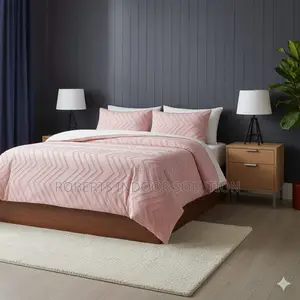 Luxurous Tufted Wave Duvet Cover Set