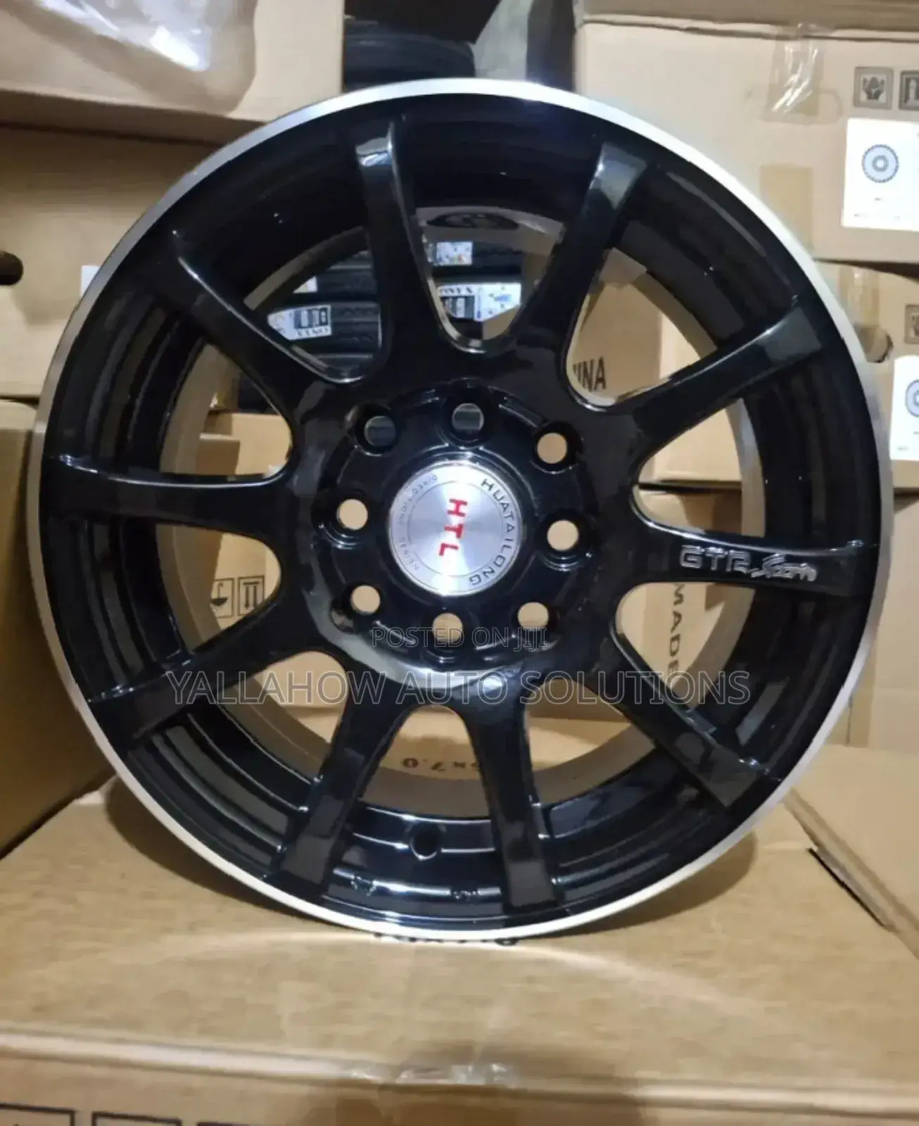 14 Inch 8 Holes Black Rims for Sale in Nairobi | Tyre Xperts Kenya