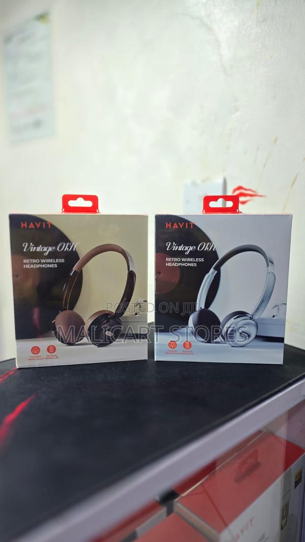 Havit H616bt Vintage Bluetooth Headphones - main view