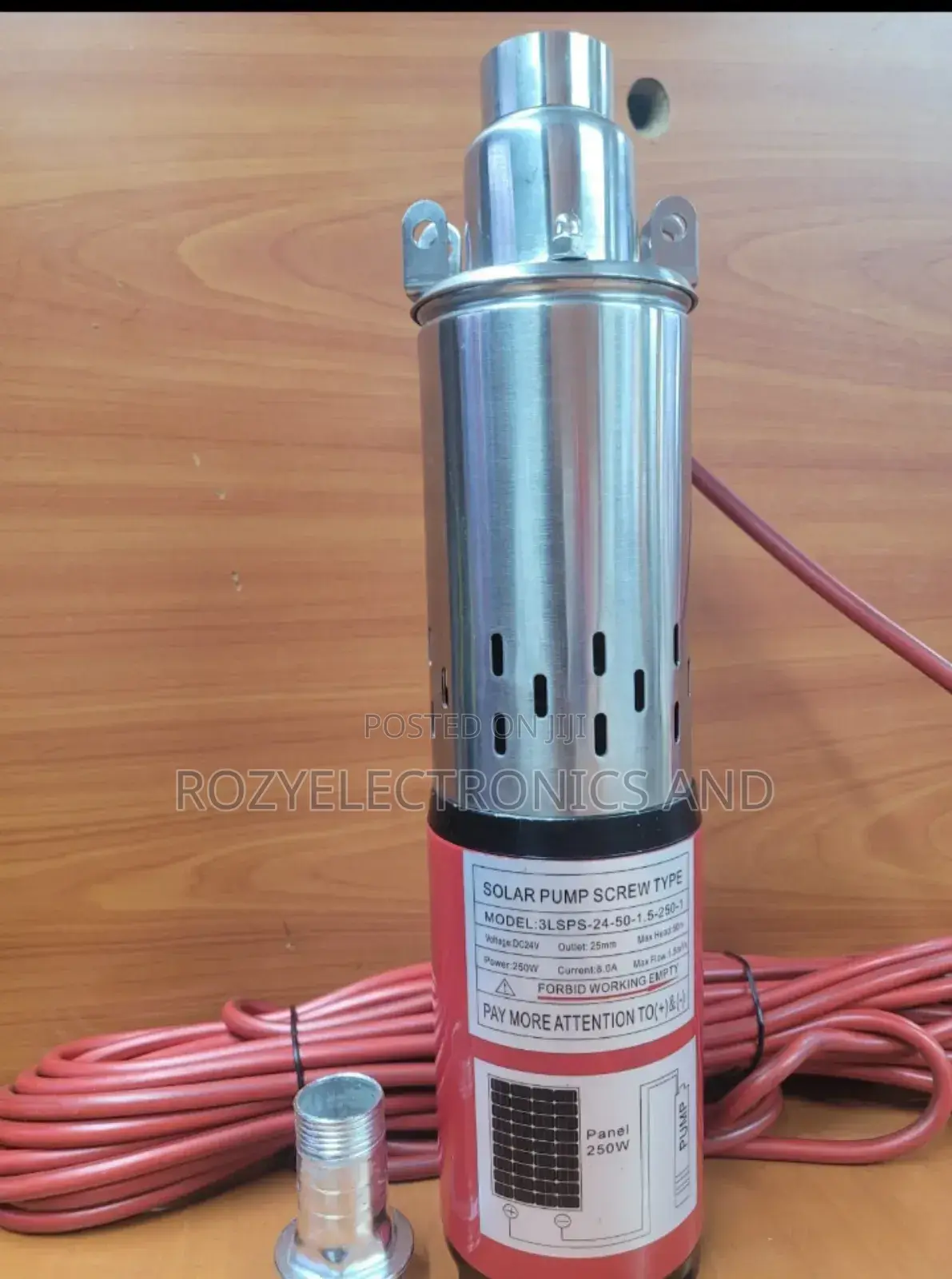 Durable Solar Pump 250 Watts 50 M Head
