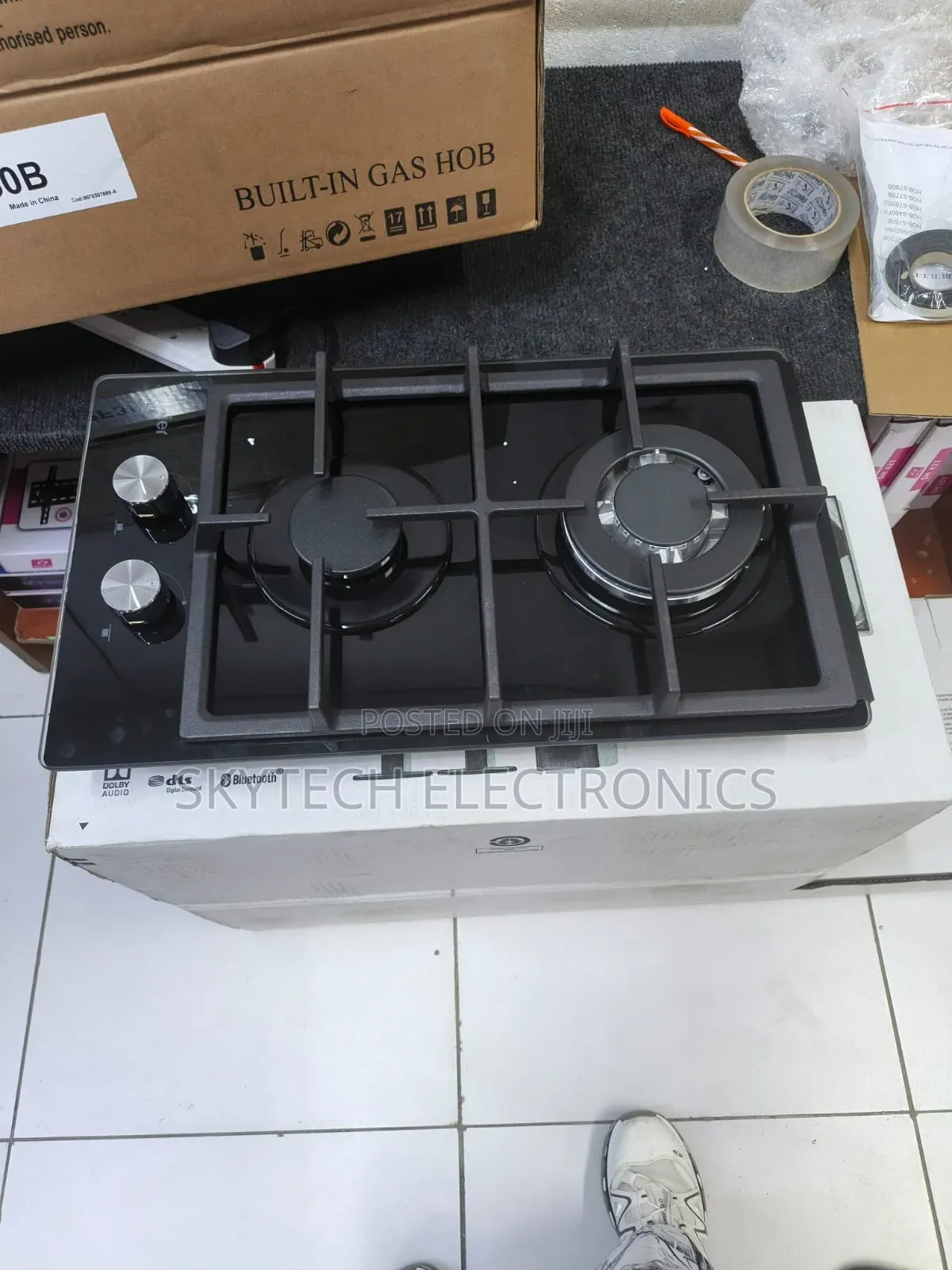 Haier in-Built Gas Hob 2 Burner