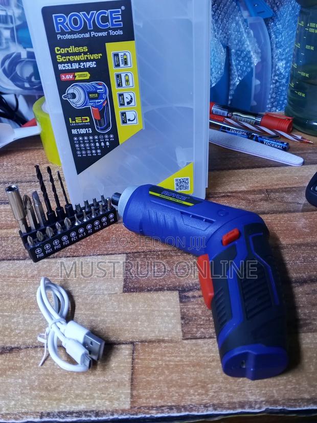 Portable Royce Cordless Screwdriver - main view
