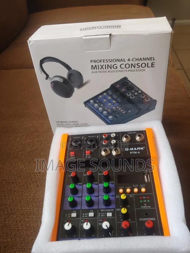 Live Mixer 4channel - main view