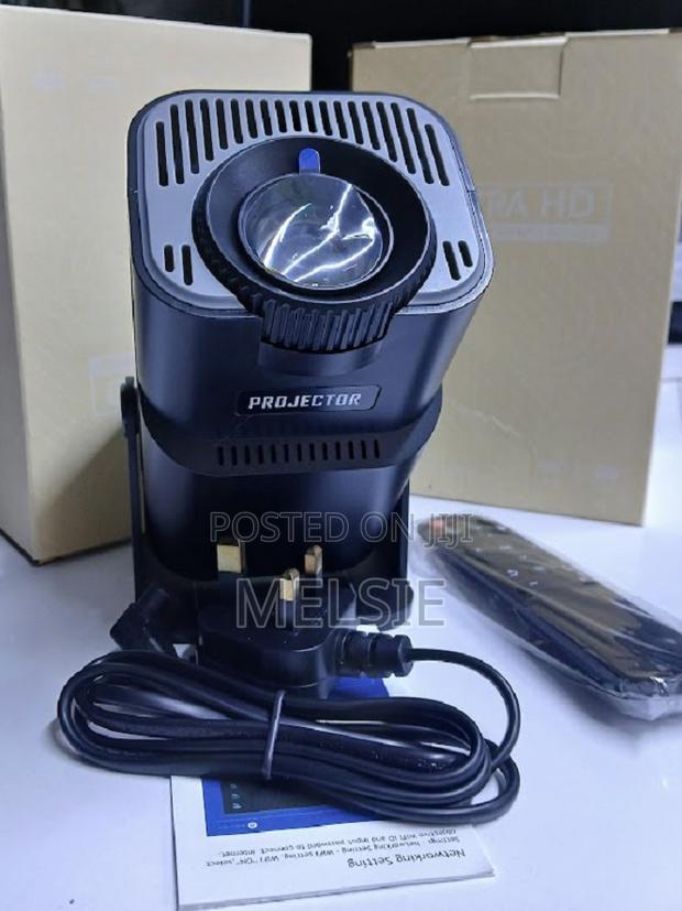 Hy320 Mini Projector With 1080p Android 13 Hy320 NTV Mini Projector - thumbnail 2