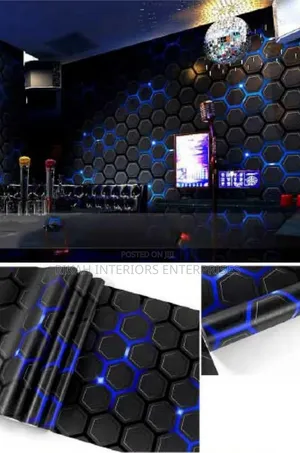 Black and Blue 3d Wallpapers