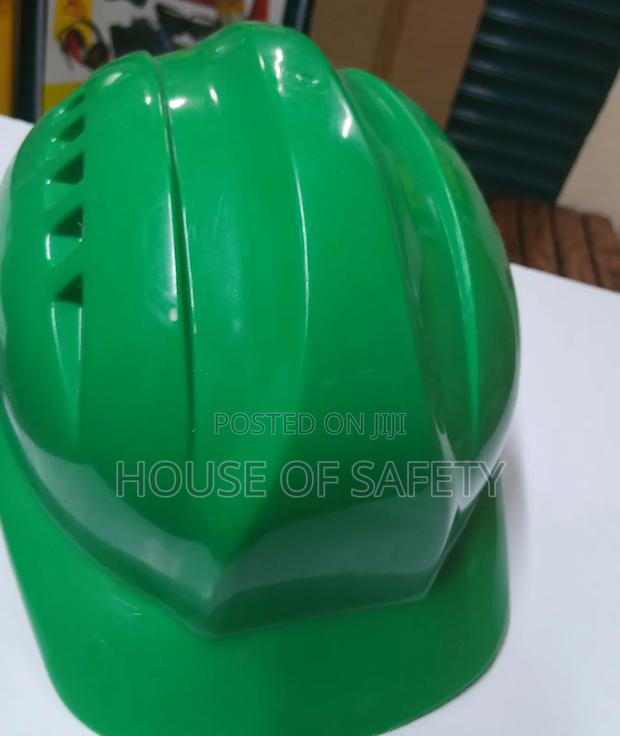 Green Helmets With Chain Straps - main view