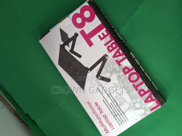 Adjustable Laptop Stand | Multi-Use Folding Desk Riser - main view